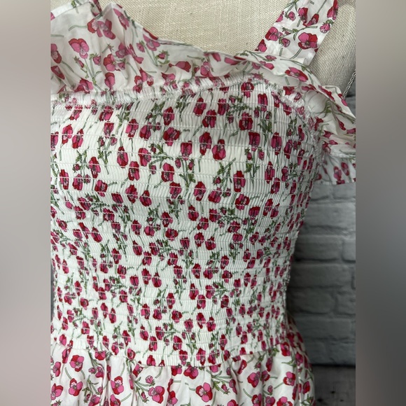J crew liberty rose smocked top size XXS - Picture 2 of 11